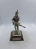 5 x Royal Hampshire & English Minitures Pewter & Silver Plated Figures, See Description for more information. - 11