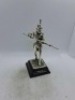 5 x Royal Hampshire & English Minitures Pewter & Silver Plated Figures, See Description for more information. - 14