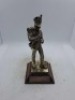 2 x Royal Hampshire & English Minitures Pewter & Silver Plated Figures, See Description for more information. - 4