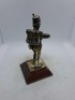 2 x Royal Hampshire & English Minitures Pewter & Silver Plated Figures, See Description for more information. - 5