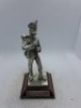 2 x Royal Hampshire & English Minitures Pewter & Silver Plated Figures, See Description for more information. - 7