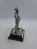 5 x Royal Hampshire & English Minitures Pewter & Silver Plated Figures, See Description for more information. - 2