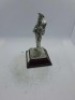 5 x Royal Hampshire & English Minitures Pewter & Silver Plated Figures, See Description for more information. - 3