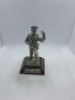 5 x Royal Hampshire & English Minitures Pewter & Silver Plated Figures, See Description for more information. - 4