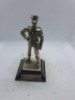 5 x Royal Hampshire & English Minitures Pewter & Silver Plated Figures, See Description for more information. - 7