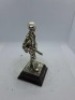 5 x Royal Hampshire & English Minitures Pewter & Silver Plated Figures, See Description for more information. - 11