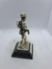 5 x Royal Hampshire & English Minitures Pewter & Silver Plated Figures, See Description for more information. - 2