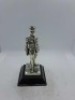 5 x Royal Hampshire & English Minitures Pewter & Silver Plated Figures, See Description for more information. - 4