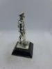 5 x Royal Hampshire & English Minitures Pewter & Silver Plated Figures, See Description for more information. - 5