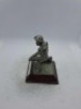 5 x Royal Hampshire & English Minitures Pewter & Silver Plated Figures, See Description for more information. - 9