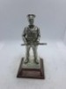 5 x Royal Hampshire & English Minitures Pewter & Silver Plated Figures, See Description for more information. - 10