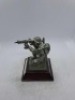 5 x Royal Hampshire & English Minitures Pewter & Silver Plated Figures, See Description for more information. - 15