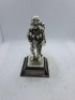 5 x Royal Hampshire & English Minitures Pewter & Silver Plated Figures, See Description for more information. - 7