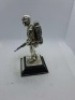 5 x Royal Hampshire & English Minitures Pewter & Silver Plated Figures, See Description for more information. - 9