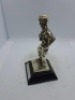 5 x Royal Hampshire & English Minitures Pewter & Silver Plated Figures, See Description for more information. - 3