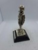 5 x Royal Hampshire & English Minitures Pewter & Silver Plated Figures, See Description for more information. - 9