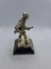 5 x Royal Hampshire & English Minitures Pewter & Silver Plated Figures, See Description for more information. - 14