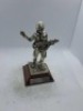 5 x Royal Hampshire & English Minitures Pewter & Silver Plated Figures, See Description for more information. - 7