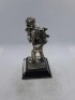 5 x Royal Hampshire & English Minitures Pewter & Silver Plated Figures, See Description for more information. - 15