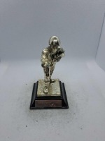 5 x Royal Hampshire & English Minitures Pewter & Silver Plated Figures, See Description for more information.