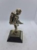 5 x Royal Hampshire & English Minitures Pewter & Silver Plated Figures, See Description for more information. - 5