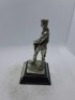 5 x Royal Hampshire & English Minitures Pewter & Silver Plated Figures, See Description for more information. - 9