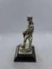5 x Royal Hampshire & English Minitures Pewter & Silver Plated Figures, See Description for more information. - 12