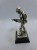 5 x Royal Hampshire & English Minitures Pewter & Silver Plated Figures, See Description for more information. - 15