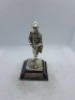 5 x Royal Hampshire & English Minitures Pewter & Silver Plated Figures, See Description for more information.