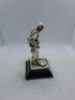 5 x Royal Hampshire & English Minitures Pewter & Silver Plated Figures, See Description for more information. - 11
