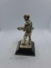 6 x Royal Hampshire & English Minitures Pewter & Silver Plated Figures, See Description for more information. - 4