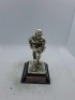 6 x Royal Hampshire & English Minitures Pewter & Silver Plated Figures, See Description for more information. - 5