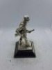 6 x Royal Hampshire & English Minitures Pewter & Silver Plated Figures, See Description for more information. - 7