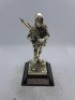 6 x Royal Hampshire & English Minitures Pewter & Silver Plated Figures, See Description for more information. - 11