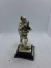 6 x Royal Hampshire & English Minitures Pewter & Silver Plated Figures, See Description for more information. - 12