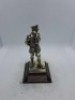 6 x Royal Hampshire & English Minitures Pewter & Silver Plated Figures, See Description for more information. - 14