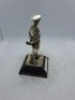 6 x Royal Hampshire & English Minitures Pewter & Silver Plated Figures, See Description for more information. - 15