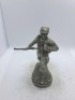 3x die-cast model soldiers. pilote u.s b. 24 - military police - rangers u.s Possibly Royal Hampshire/ English Minitures - 7