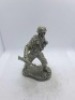 3x die-cast model soldiers. pilote u.s b. 24 - military police - rangers u.s Possibly Royal Hampshire/ English Minitures - 8