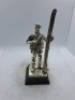 Grenadier guards pewter silver plated no box, English Minatures national serviceman pewter silver plated no box, Policeman date unknown pewter silver plated no box, English Minatures the Royal marine guard order pewter silver plated no box, Royal angliga - 4