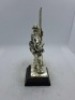 Grenadier guards pewter silver plated no box, English Minatures national serviceman pewter silver plated no box, Policeman date unknown pewter silver plated no box, English Minatures the Royal marine guard order pewter silver plated no box, Royal angliga - 5