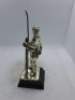 Grenadier guards pewter silver plated no box, English Minatures national serviceman pewter silver plated no box, Policeman date unknown pewter silver plated no box, English Minatures the Royal marine guard order pewter silver plated no box, Royal angliga - 6