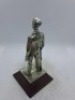 Grenadier guards pewter silver plated no box, English Minatures national serviceman pewter silver plated no box, Policeman date unknown pewter silver plated no box, English Minatures the Royal marine guard order pewter silver plated no box, Royal angliga - 12