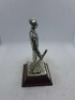 5 x Royal Hampshire & English Minitures Pewter & Silver Plated Figures, See Description for more information. - 2