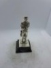 5 x Royal Hampshire & English Minitures Pewter & Silver Plated Figures, See Description for more information. - 4