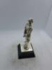 5 x Royal Hampshire & English Minitures Pewter & Silver Plated Figures, See Description for more information. - 5