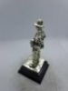5 x Royal Hampshire & English Minitures Pewter & Silver Plated Figures, See Description for more information. - 6