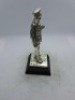 5 x Royal Hampshire & English Minitures Pewter & Silver Plated Figures, See Description for more information. - 8