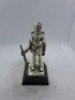 5 x Royal Hampshire & English Minitures Pewter & Silver Plated Figures, See Description for more information.