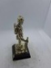 5 x Royal Hampshire & English Minitures Pewter & Silver Plated Figures, See Description for more information. - 5